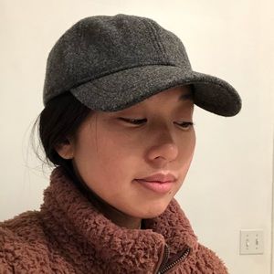 NWT Madewell Wool Blend Baseball Cap